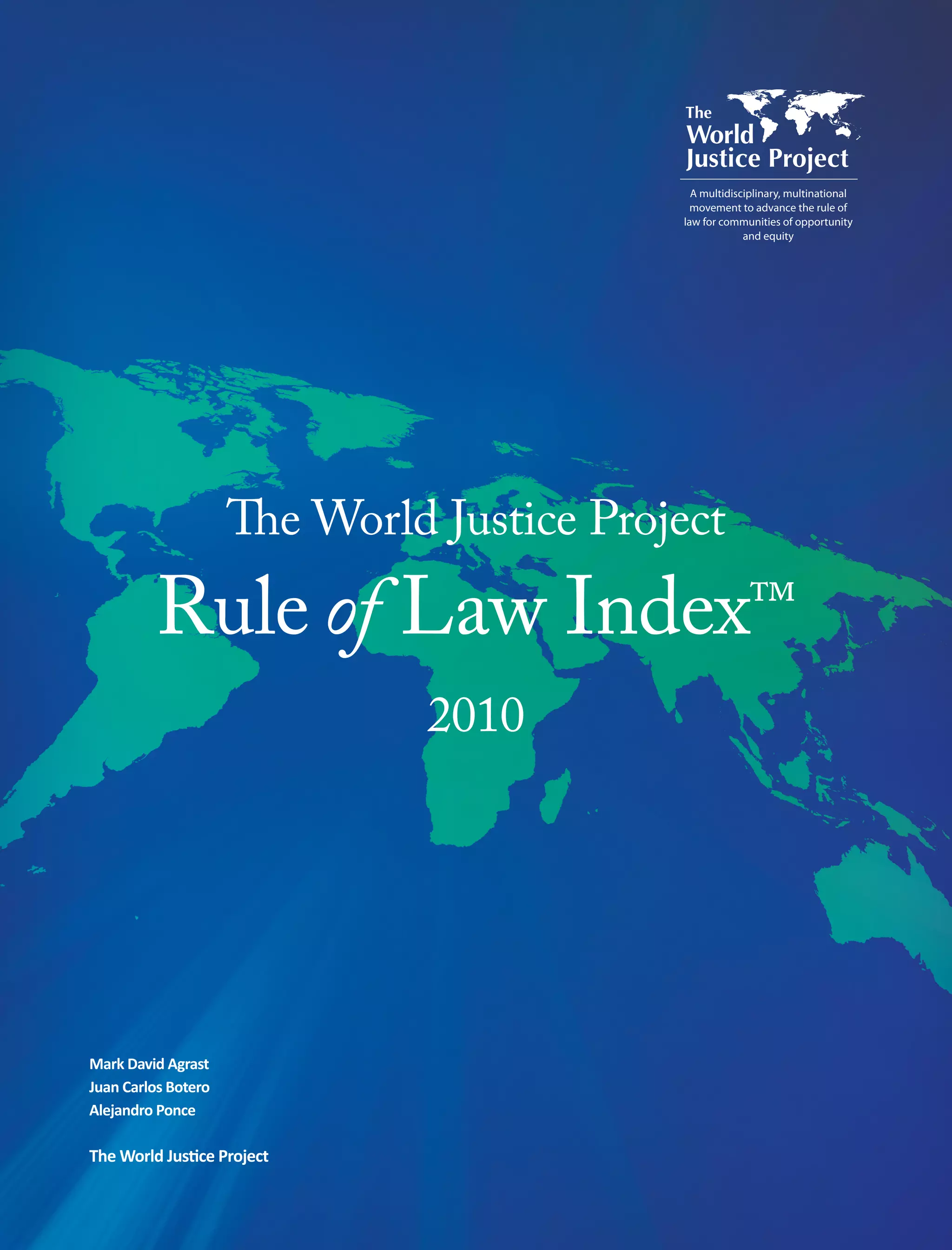 Wjp rule of law index 2010 2 0 PDF