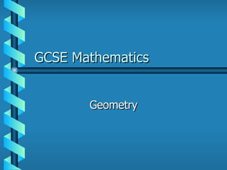 GCSE Mathematics Geometry 
