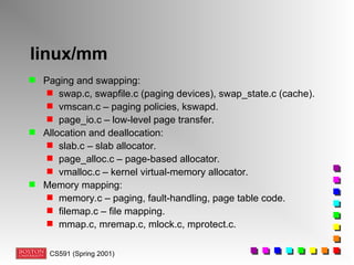 The-Linux-Kernel-Introduction-cs251-2001.ppt
