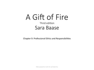 Professional Ethics and Responsibilities in Computing: Key Guidelines ...
