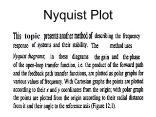 Nyquist Plot
 