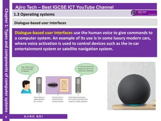 Navigation Ict IGCSE ICT - Types and Components of Computer Systems - Operating ...