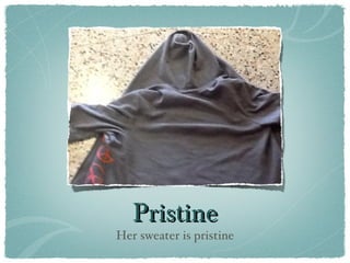 Pristine ,[object Object]