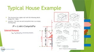 Week 2 - Wind - Static Example as per AS NZS 1170.2 | PPTX