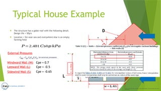 Week 2 - Wind - Static Example as per AS NZS 1170.2 | PPTX
