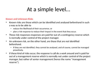 Comprehensive Guide to Project Risk Management: Concepts, Frameworks ...