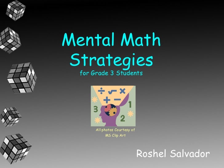 Mental Math Strategies For Grade 3 Mental math strategies for grade 3