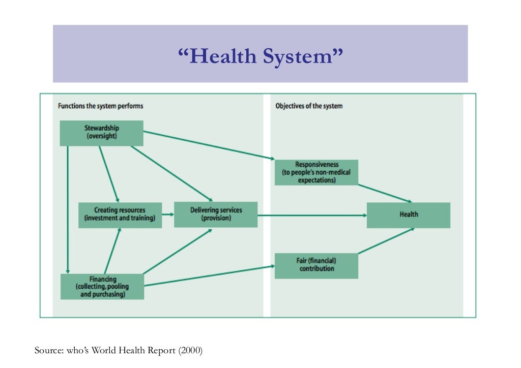 Systems Thinking & The Building Blocks of Health Systems