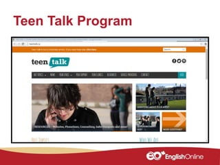 Teen Talk Program
 