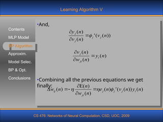 WK3 - Multi Layer Perceptron (1).ppt in machine learning | PPT