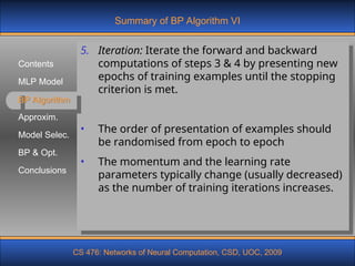 WK3 - Multi Layer Perceptron (1).ppt in machine learning | PPT