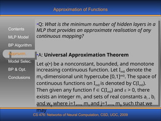 WK3 - Multi Layer Perceptron (1).ppt in machine learning | PPT
