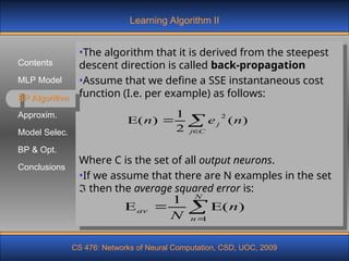 WK3 - Multi Layer Perceptron (1).ppt in machine learning | PPT