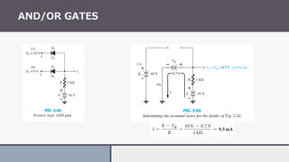Comprehensive Guide to Diode Applications and Circuit Analysis | PDF