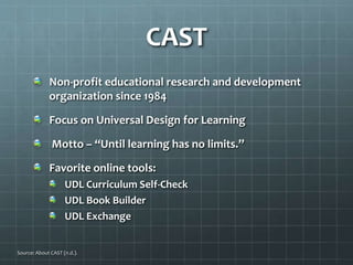 Universal Design for Learning | PPTX