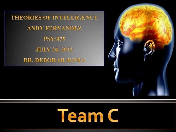 Theories Of Intelligence