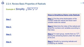 Wk 5 - 2.2 PPT Radicals for class 10th.pptx