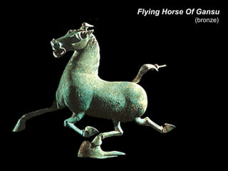 Flying Horse Of Gansu
(bronze)
 