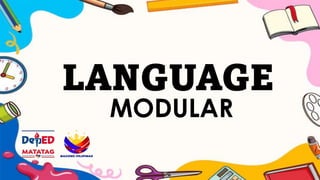 MODULAR FOR GRADE 1 ALL SUBJECTS INCLUDED | PDF