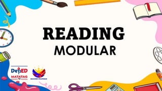 MODULAR FOR GRADE 1 ALL SUBJECTS INCLUDED | PDF