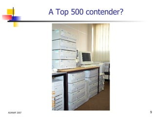 A Top 500 contender? 