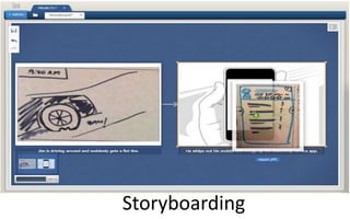 Storyboarding
 