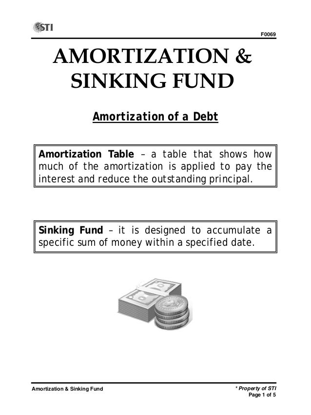 Wk 6 Session 15 17 Slides 1 5 Amortization Sinking Fund