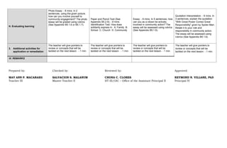 Daily Lesson Log for Community Engagement Citizenship and Solidarity | PDF