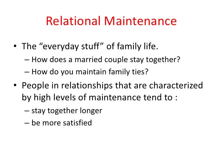 Wk 8 Ch5 Introduction To Relational Maintenance