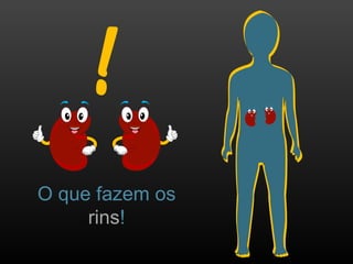 O que fazem os
rins!
 