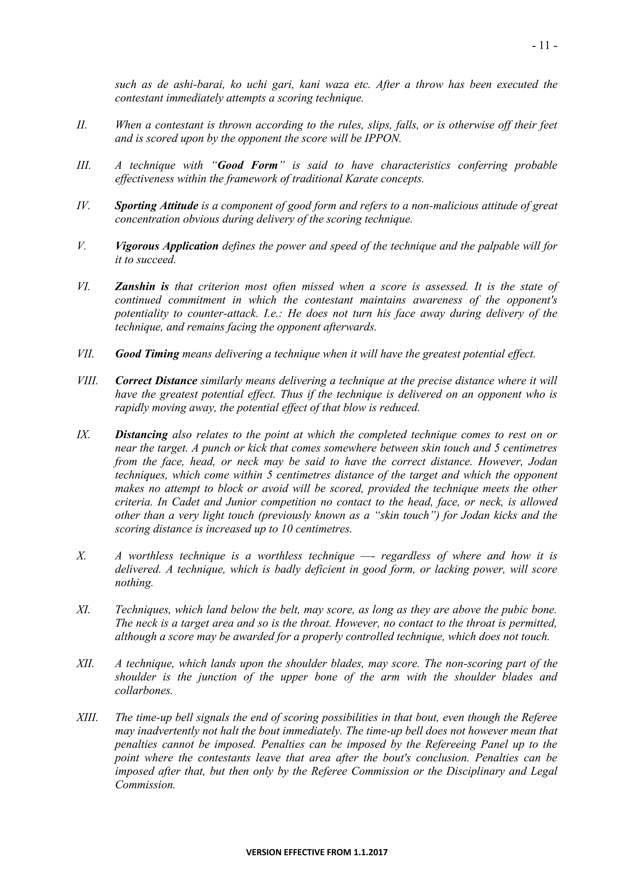 Wkf Score Sheet.pdf WKF competition rules 2017 english | PDF