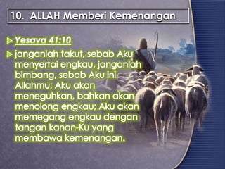 10. ALLAH Memberi Kemenangan
 
