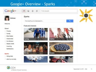 Google+ Overview - Sparks 