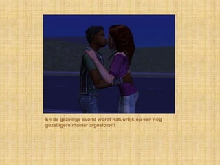 En de gezellige avond wordt natuurlijk op een nog gezelligere manier afgesloten!