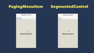 ?PagingMenuItem??SegmentedControl
 