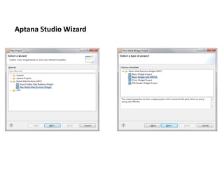 Aptana Studio Wizard
 p
 