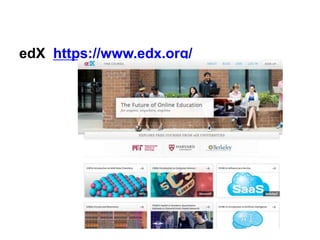 edX https://www.edx.org/
 