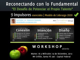 Workshop + 9 Impulsores | 2013 es TU año!