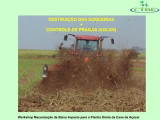 Workshop Mecanização de Baixo Impacto para o Plantio Direto da Cana de Açúcar
 