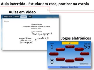 Aula invertida - Estudar em casa, praticar na escola
Aulas em Vídeo

Jogos eletrónicos

 