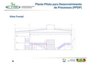 Planta Piloto para Desenvolvimento
                               de Processos (PPDP)


Vista Frontal




  ⏏
 