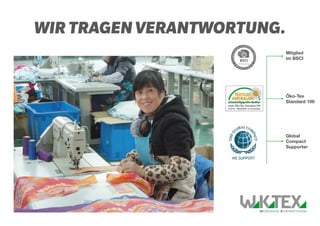 W.K.TEX. GmbH - Knappes Firmenprofil 2015 