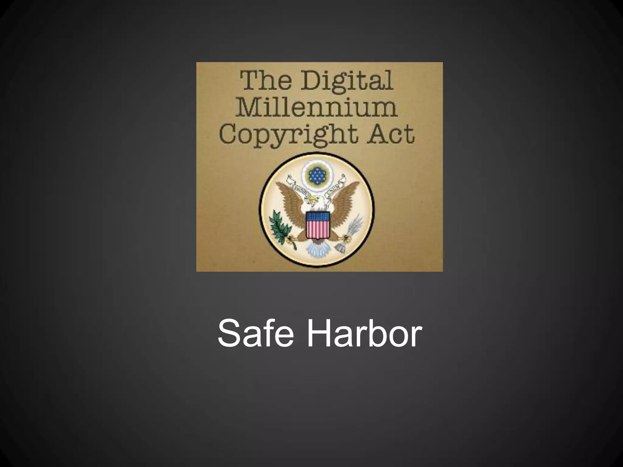 Safe Harbor
 