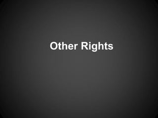 Other Rights
 