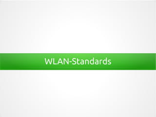 WLAN-Standards
 