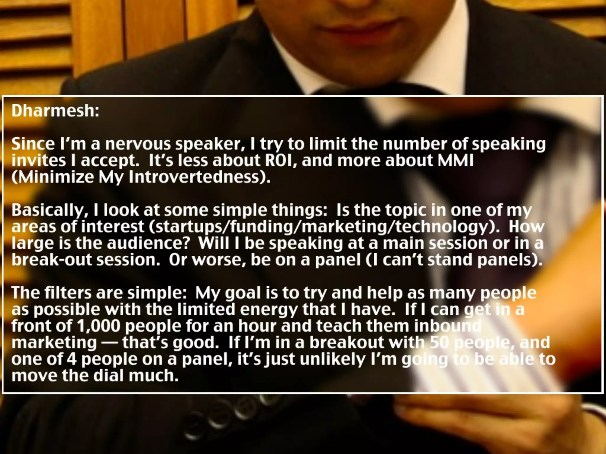 We Love Boston Entrepreneurs: Interview with Dharmesh Shah