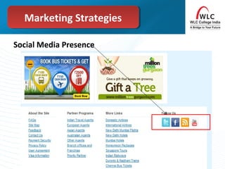 Social Media Presence
Marketing StrategiesMarketing Strategies
 