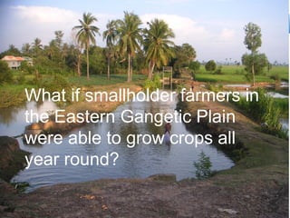 WLE – Presentation for Discussion with Donors and Partners – June 2013