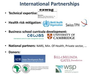 WLE – Presentation for Discussion with Donors and Partners – June 2013