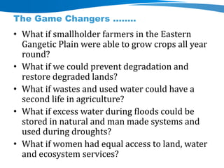 WLE – Presentation for Discussion with Donors and Partners – June 2013